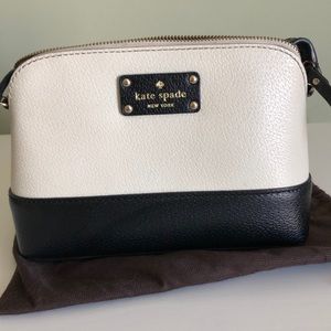 Kate Spade Crossbody Purse Black & White